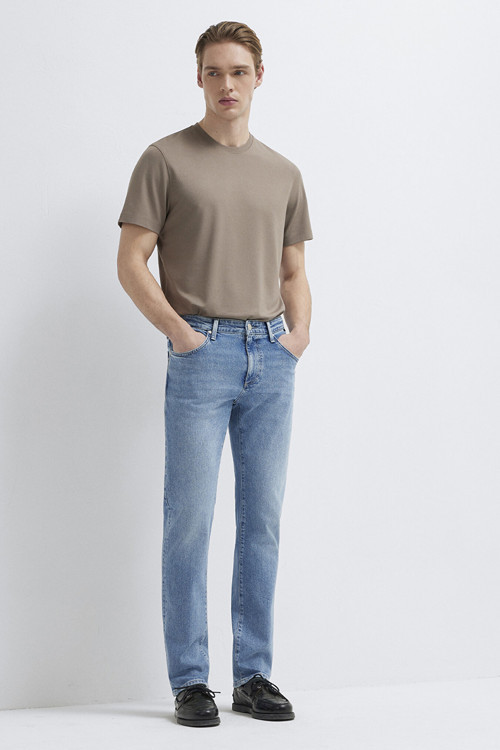 Erkek Martin Premium Jean Pantolon M00378A1729 Mavi
