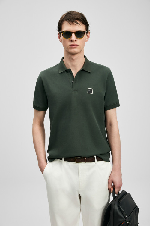Carter Smart Erkek Polo Tişört Haki