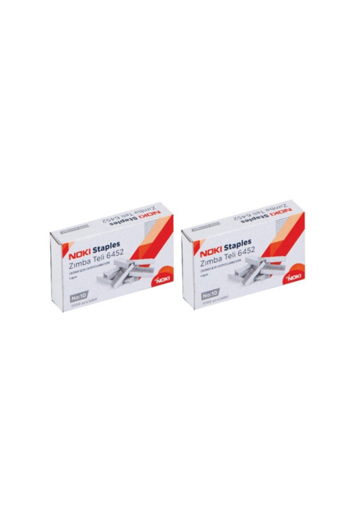 Küçük Beyaz Zımba Teli No:10 1000'li X 2 Paket