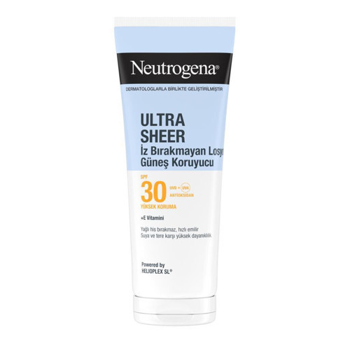 Ultra Sheer Nemlendirici Güneş Koruyucu Losyon SPF30, 200 ml