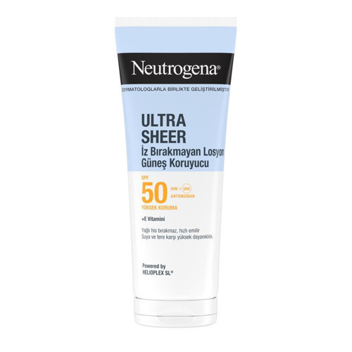 Ultra Sheer Nemlendirici Güneş Koruyucu Losyon SPF50, 200 ml