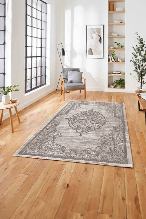 Klasik Otantik Model Dijital Baskılı Yıkanabilir Kaymaz Taban Yolluk Mutfak Salon Halısı