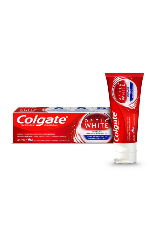 Optic White Anında Beyazlık Diş Macunu 20 Ml 2 Adet