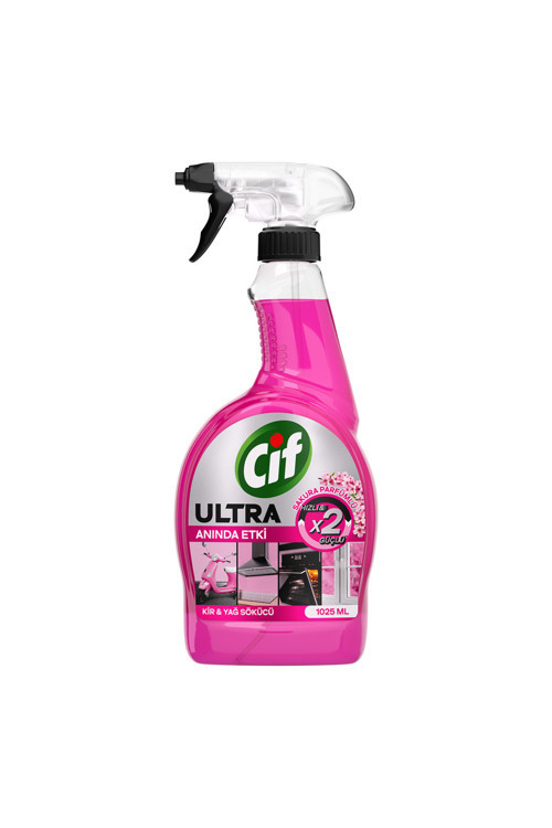 Sprey Ultra Anında Etki Sakura Kir Ve Yağ Çözücü 1025 Ml
