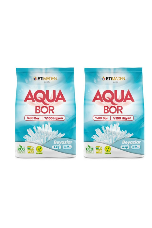 Doğal Mineralli 4 Kg Beyaz Deterjan Seti