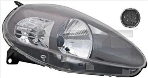Fiat Grande Punto Ön Far Elektrikli Motorlu Grı 2014-P Sağ 2006-2008 (Oem No: 51833189)