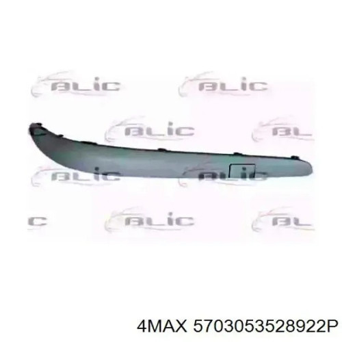 Mercedes E Class Ön Tampon Bandı El/Klas Sağ 2002- 2007 (Oem No: A21188002129999)