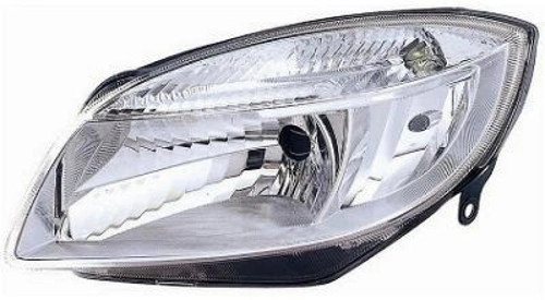 Skoda Fabia Ön Far Elektrikli Motorlu Sol 2007 (Oem No: 5J1941017)