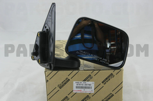 Toyota Hilux Dış Ayna Nikelaj Manuel Sağ 1998-2000 (Oem No: 8791035790)