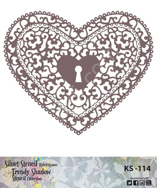 KS114 Silüet Stencil