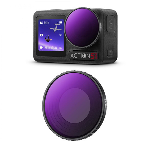 Osmo Action 4/5 Pro uyumlu ND-32 ( 5 Stop ) ND Filtre