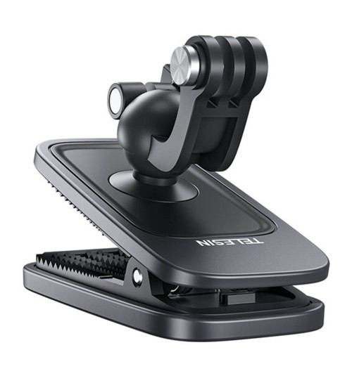 Manyetik Backpack Clip Telesin GP-JFM-002 Aksiyon Kamera Çanta Klipsi GoPro DJI ile Uyumlu