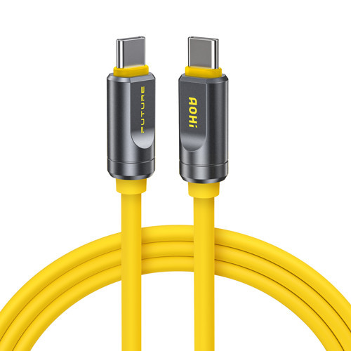 The Future Adonis Type-C to Type-C 2m PD 3.1 120Gbps 240W 8K Süper Hızlı Şarj/Data Kablosu, Sar