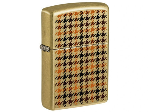 Street Brass Plaid Dizayn Çakmak