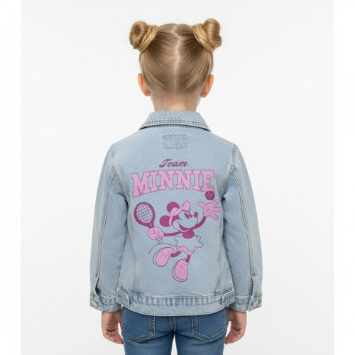 Minnie Kız Çocuk Kot Ceket