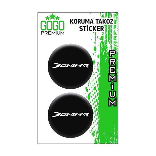 Bajaj Dominar Koruma Takozu 4X4 İkili Damla Sticker