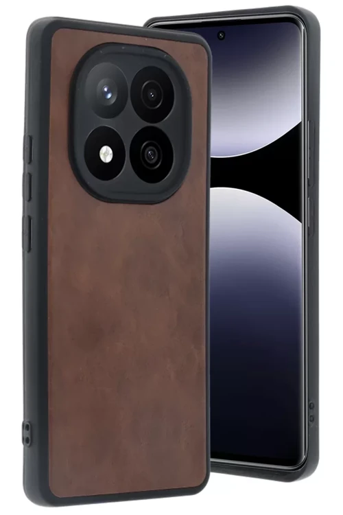 Newface Xiaomi Redmi Note 14 Pro 4G Kılıf Aras Deri Kapak - Taba 481348