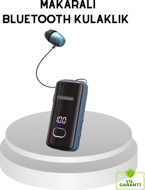 Fineblue F580 Suya Dayanıklı Bluetooth 5.3 Kulaklık Dijital Ekranlı