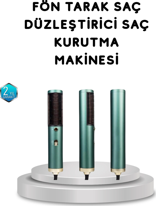 İyon Teknolojili Profesyonel Saç Kurutma Ve Şekillendirme Makinesi 360° Dönebilen