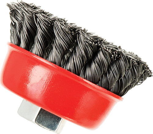 Çanak Fırça Burgulu 100 mm