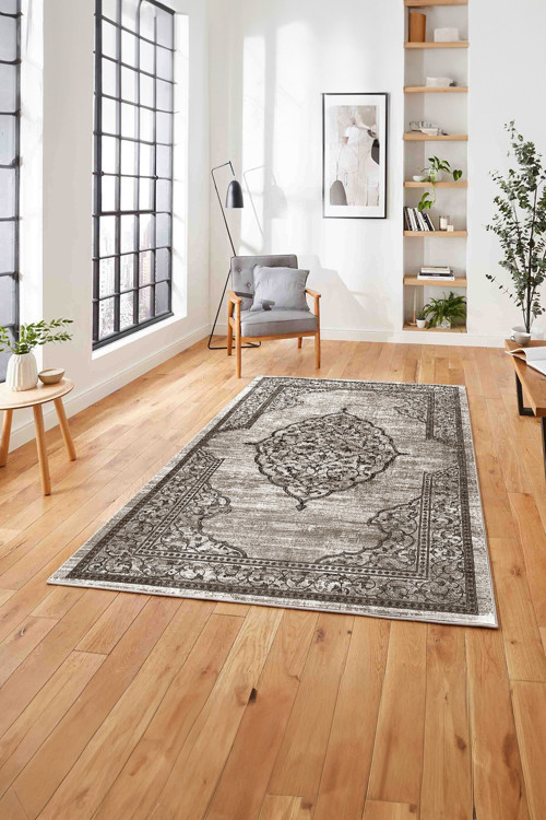 Klasik Otantik Model Dijital Baskılı Yıkanabilir Kaymaz Taban Yolluk Mutfak Salon Halısı
