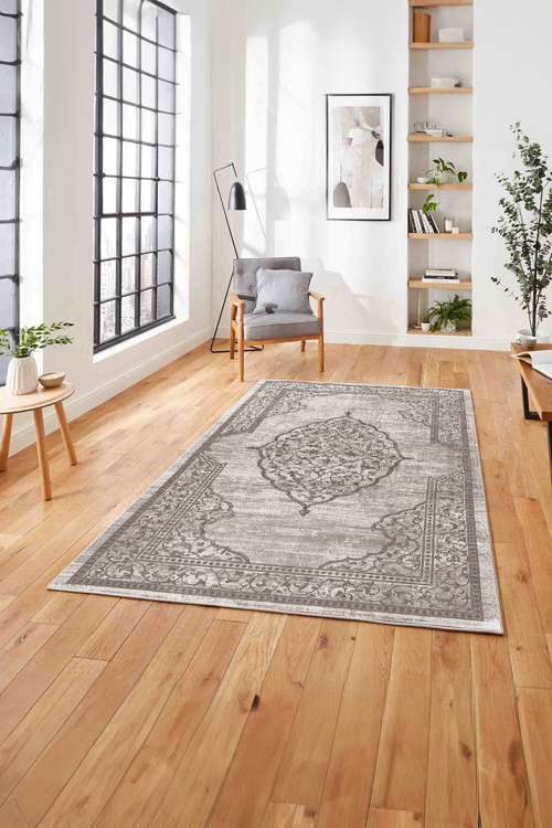 Klasik Otantik Model Dijital Baskılı Yıkanabilir Kaymaz Taban Yolluk Mutfak Salon Halısı