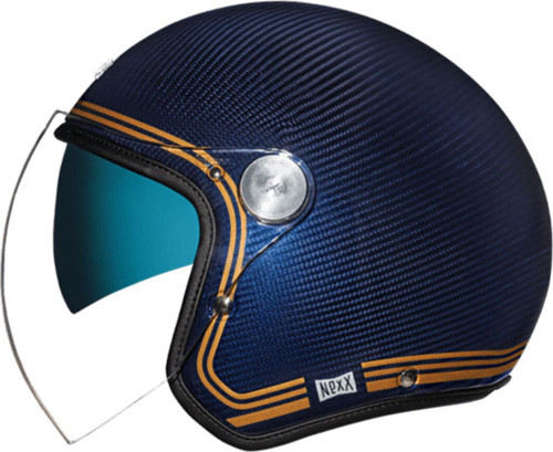 X.G20 LIGNAGE KARBON MAVİ-SARI KASK