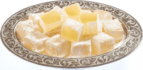 Çifte Kavrulmuş Damla Sakızlı Lokum 500 Gr
