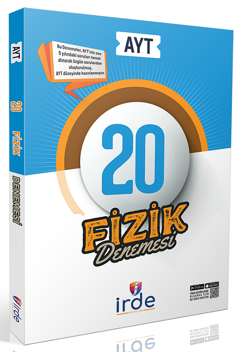 İrde YKS AYT Fizik 20 Deneme Çözümlü İrde Yayınları