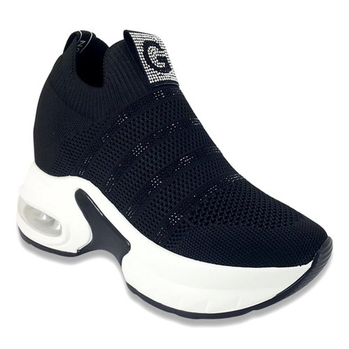 3009 24YA Kadın Sneaker Günlük Ayakkabı Siyah