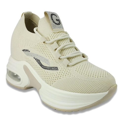 3002 23YA Sneaker Günlük Bayan Spor Ayakkabı - Bej