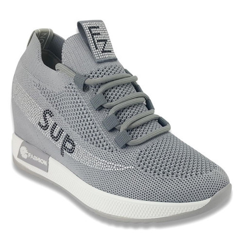 305 22YA Sneaker Günlük Bayan Spor Ayakkabı - Gri