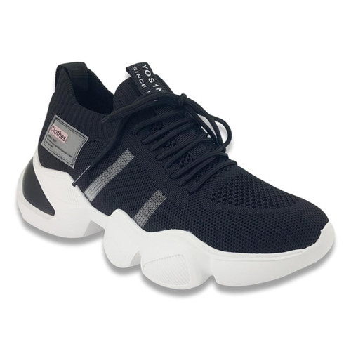 304 22YA Sneaker Günlük Bayan Ayakkabı - Siyah
