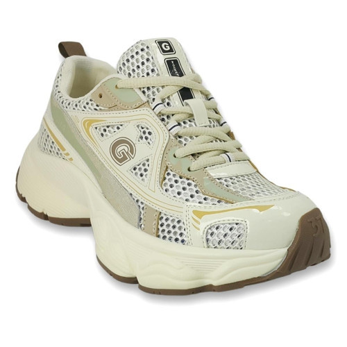 459 24YA Kadın Sneaker Günlük Ayakkabı Bej
