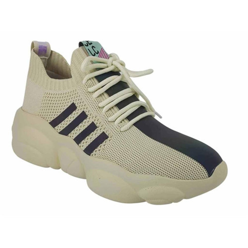 341 Günlük Bayan Sneaker Ayakkabı - Bej