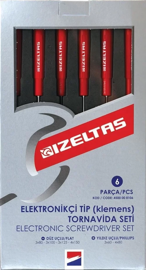 4500 Elektronikçi TipTornavida Seti 6 Parça