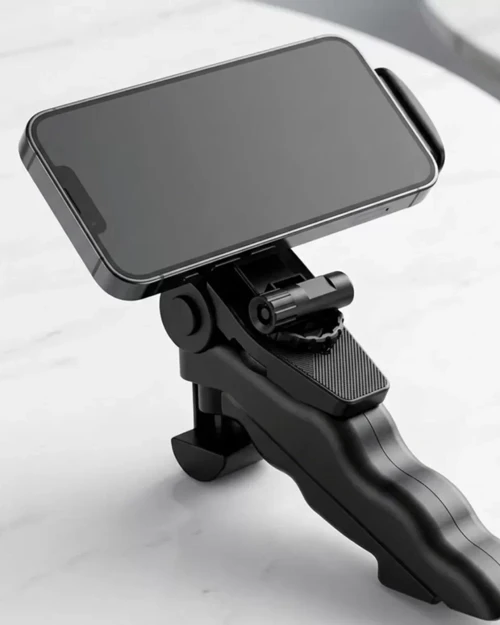 ieg™ Katlanabilir Mini Telefon Tripodu Masaüstü Telefon Standı 360 Derece Ayarlanabilir