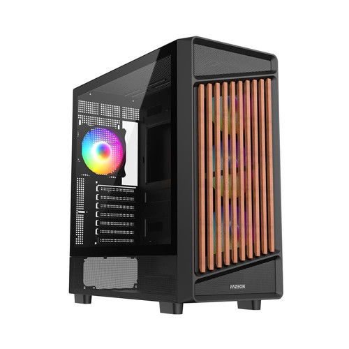 F19 750W 80PLUS BRONZE 4x120mm ARGB Fanlı ATX Siyah Bilgisayar Kasası