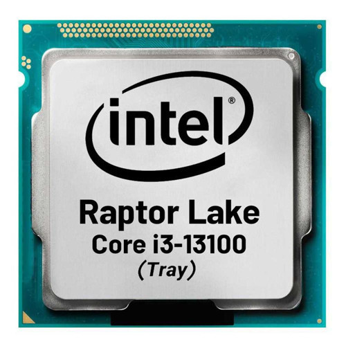 Raptor Lake I3 13100 TRAY 3.40GHZ ~ 4.50GHZ 12MB 1700P Kutusuz İşlemci