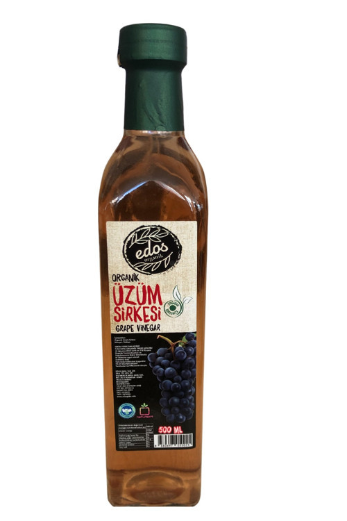 Orgnik Üzüm Sirkesi 500 Ml