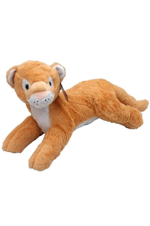 Peluş Yatan Aslan Kaplan PL62565 60 Cm