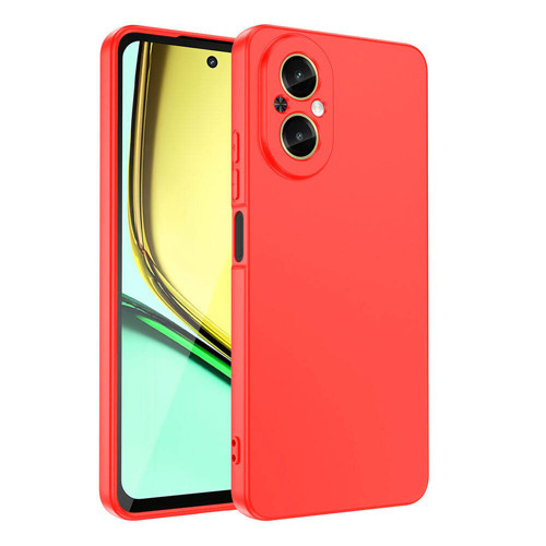 Realme 12 Lite Kılıf Lansman Tasarım İç Yüzeyi Kadife Silikon