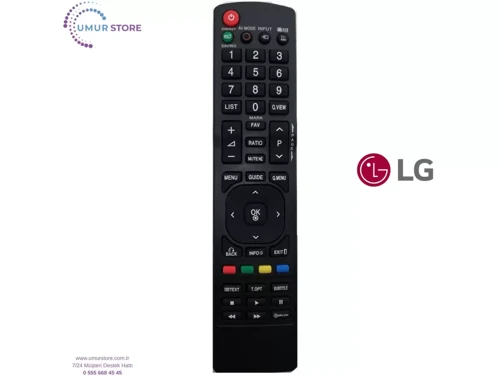LG İle Uyumlu AN MR 300 YEDEK-PRATİK-YARDIMCI-KOLAY TV Kumandası