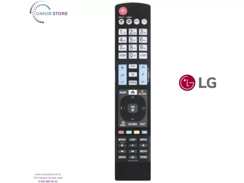 LG İle Uyumlu 42LM 860V 3D Televizyon Kumandası