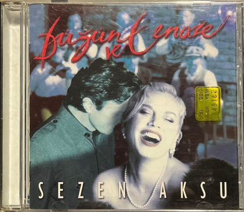(Plak Değildir CD dir) CD Sezen Aksu Düğün ve Cenaze Sarı Bandrollü CD