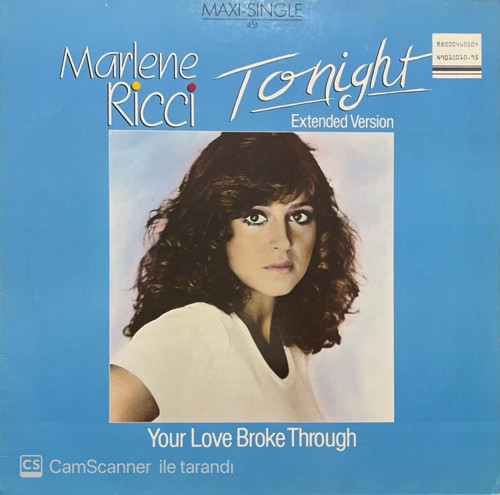 Marlene Ricci Tonight LP Plak