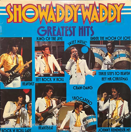 Showaddy Waddy Greatest Hits LP Plak
