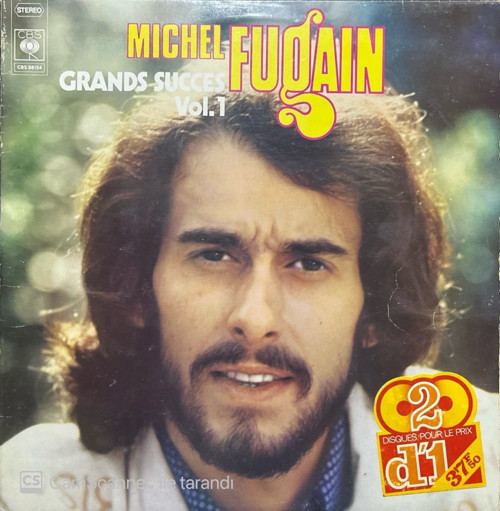 Michel Fugain Grands Succes Vol.1 Double LP Plak