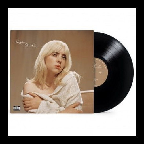 Billie Eilish Happier Than Ever Double LP Plak