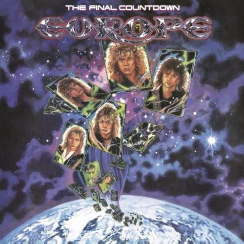 Europe The Final Countdown Hint Of Purple Renkli Plak LP